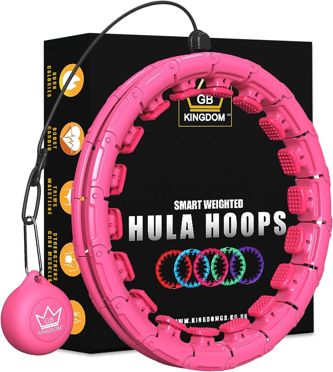 Kingdom GB Smart Weighted Hula Hoop Ring Weight Loss 360