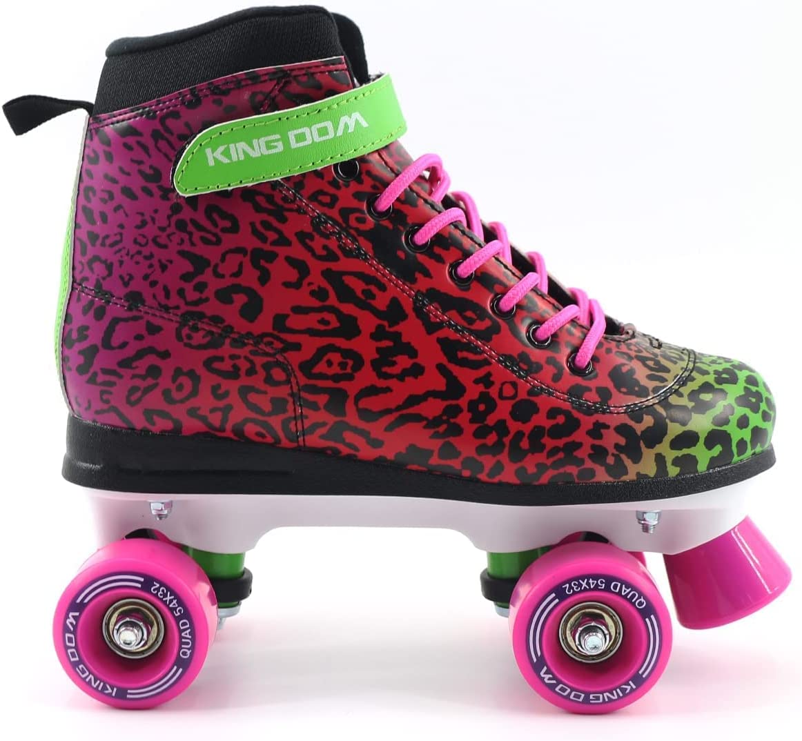 Kingdom GB Vivid Womens Quad Roller Skates Pink