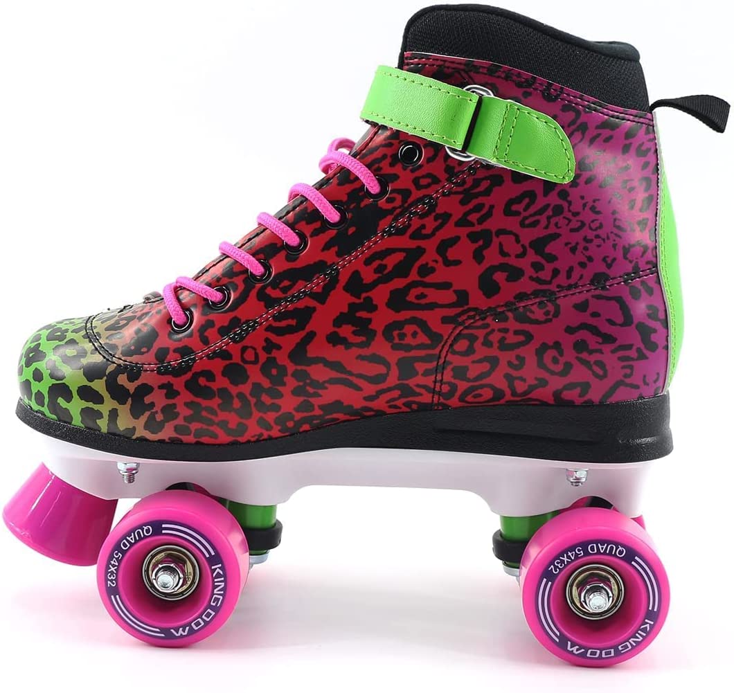 Kingdom GB Vivid Womens Quad Roller Skates Pink