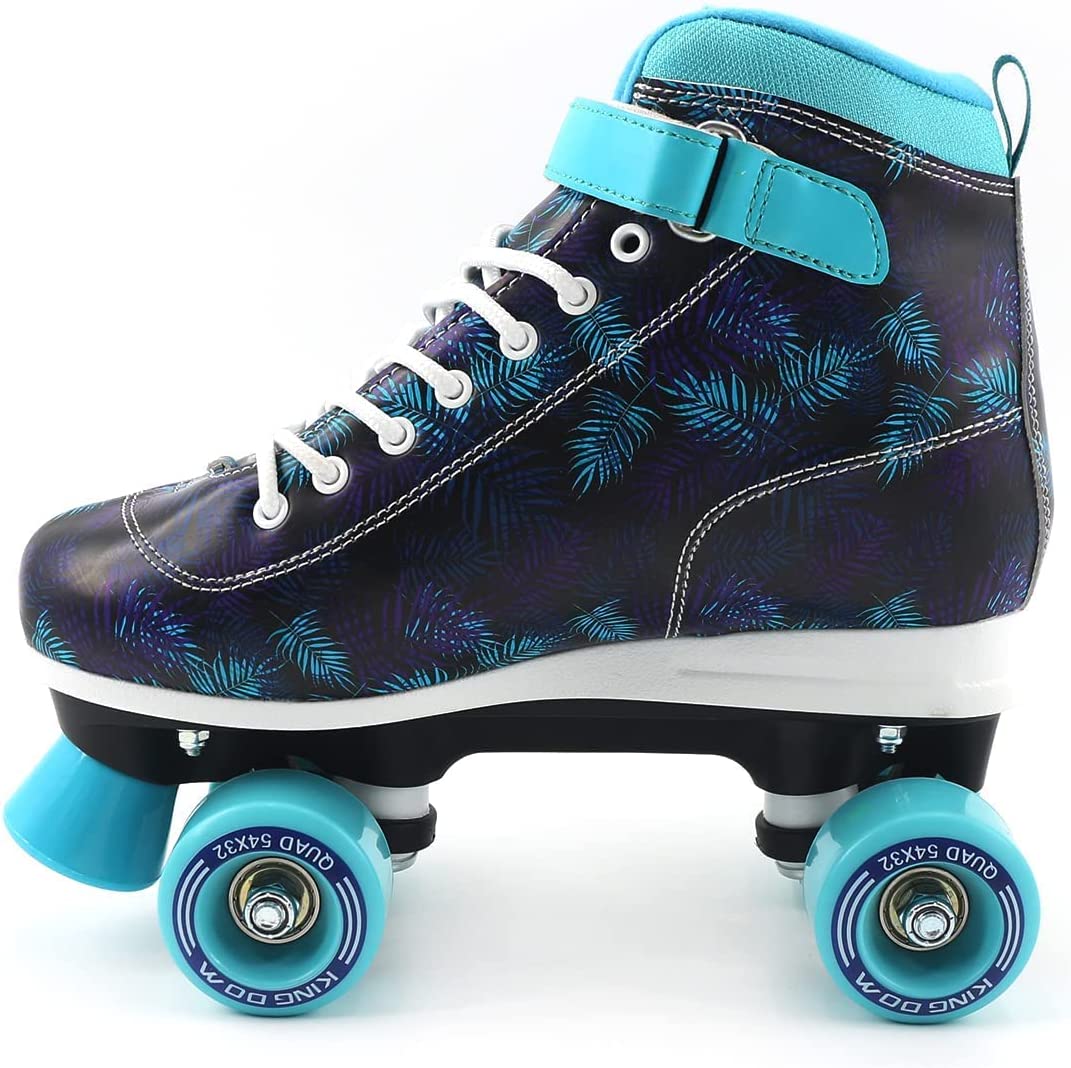 Kingdom GB Vivid Quad Roller Skates Blue