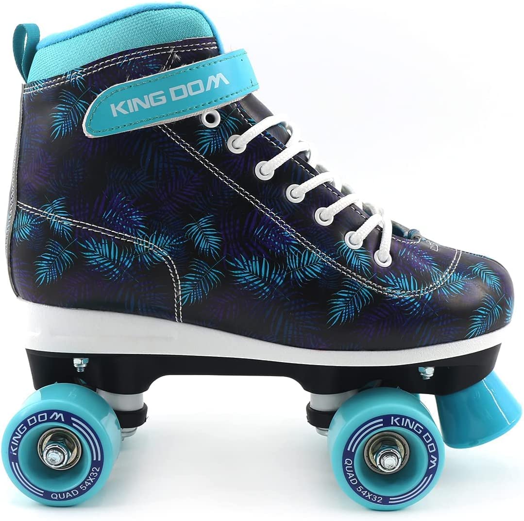 Kingdom GB Vivid Quad Roller Skates Blue