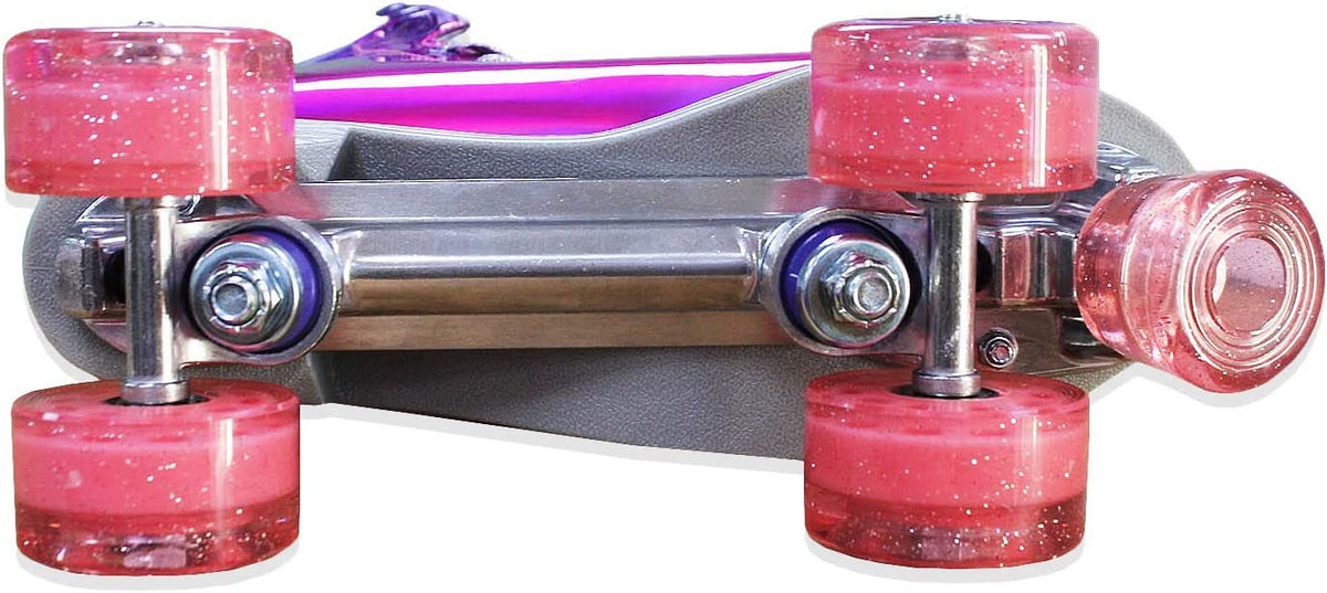 Kingdom GB Impulse Quad Roller Skates Holographic Purple