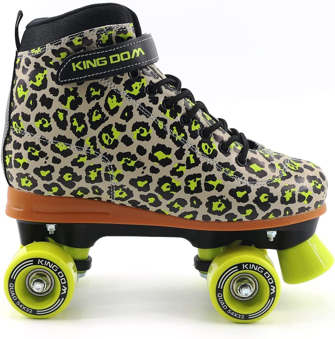 Kingdom GB Vivid Quad Roller Skates Green