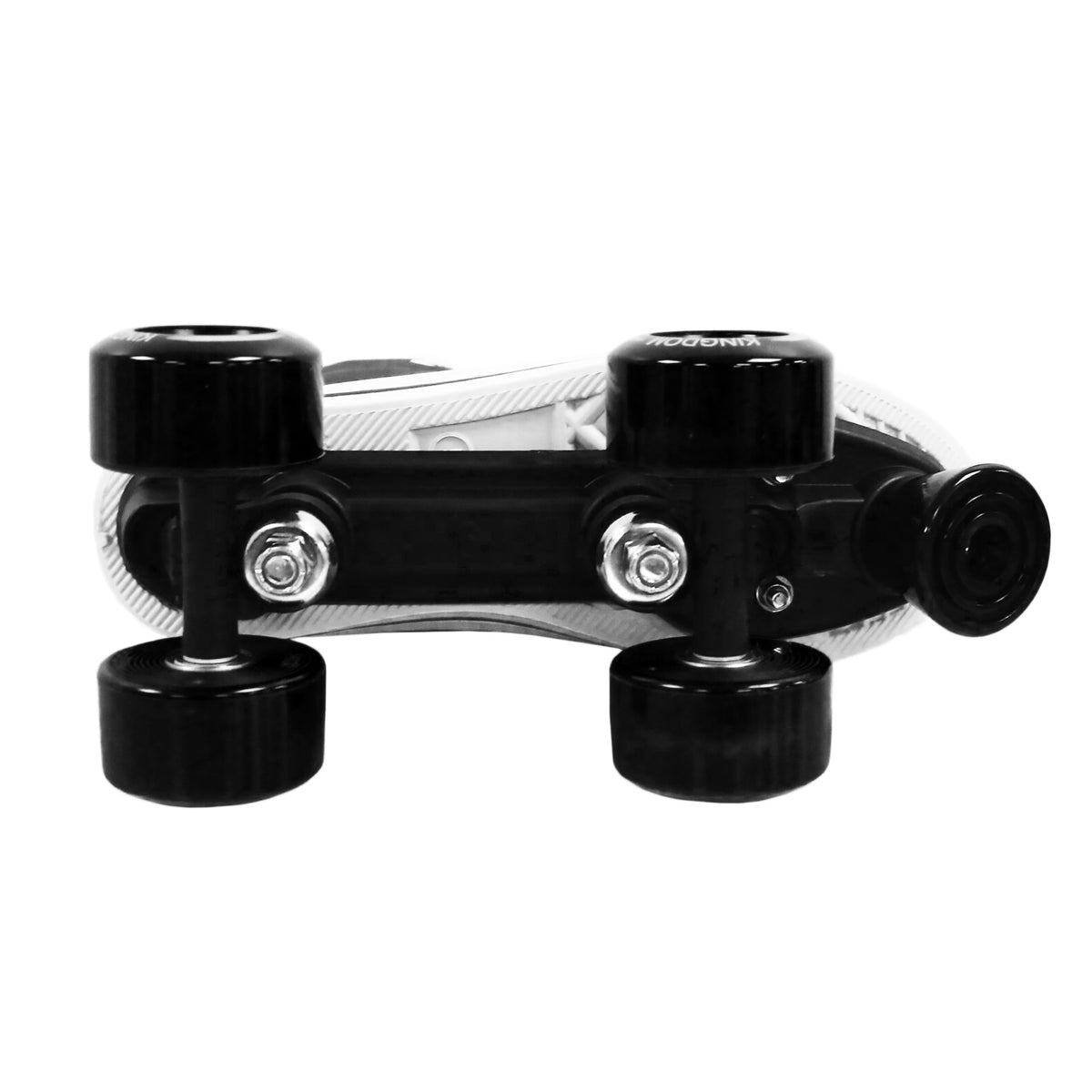 Kingdom GB HI-PE Canvas Quad Roller Skates Black