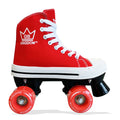 Kingdom GB HI-PE Canvas Quad Roller Skates Red