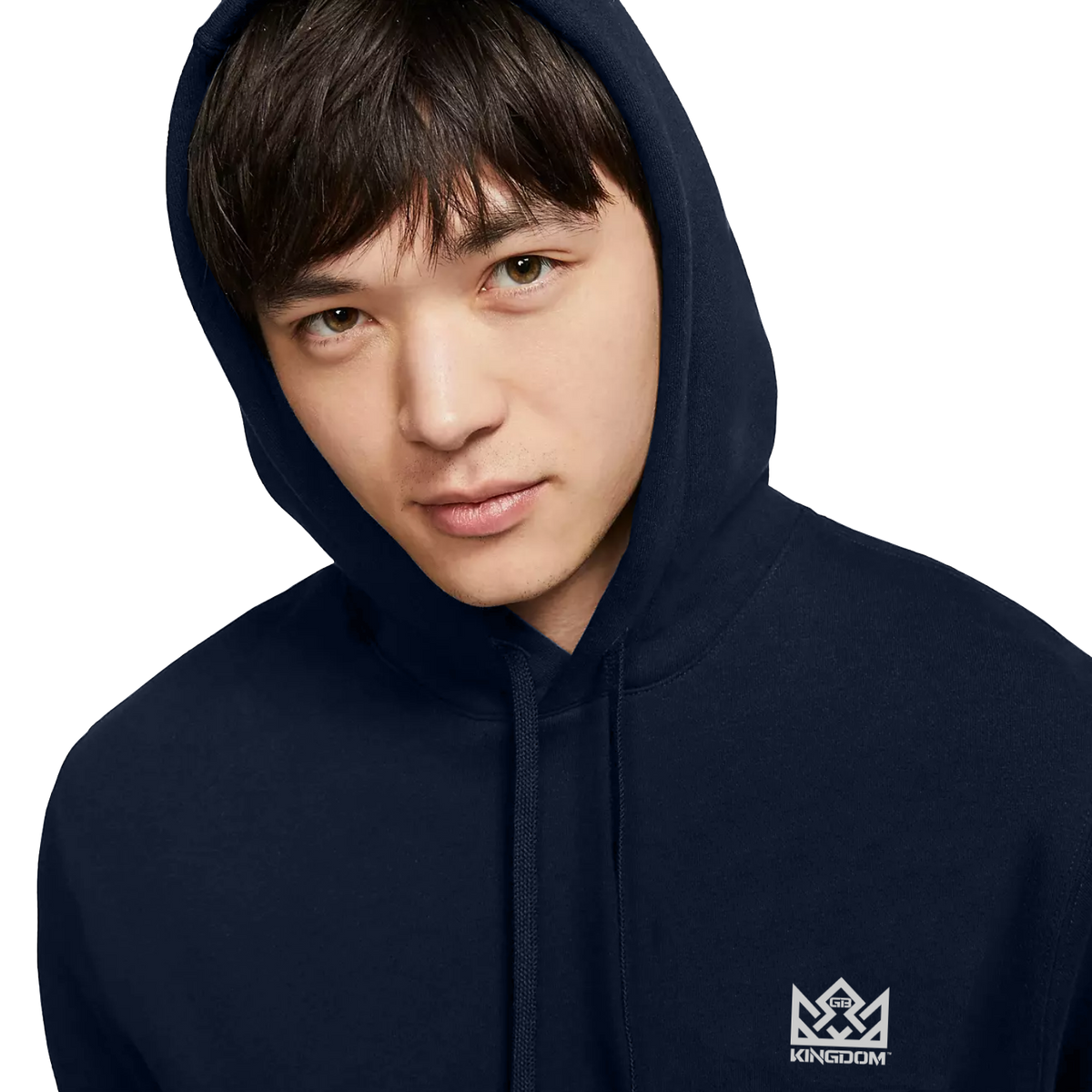 Kingdom GB Club Hooded Sweatshirt Hoodie Navy Blue