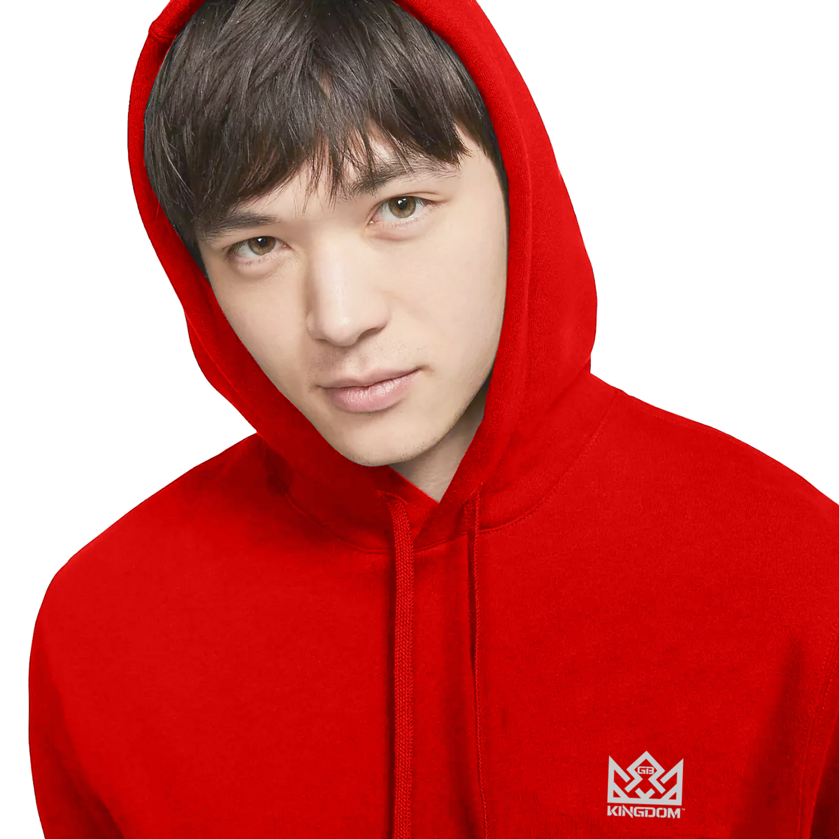 Kingdom GB Club Hooded Sweatshirt Hoodie Red