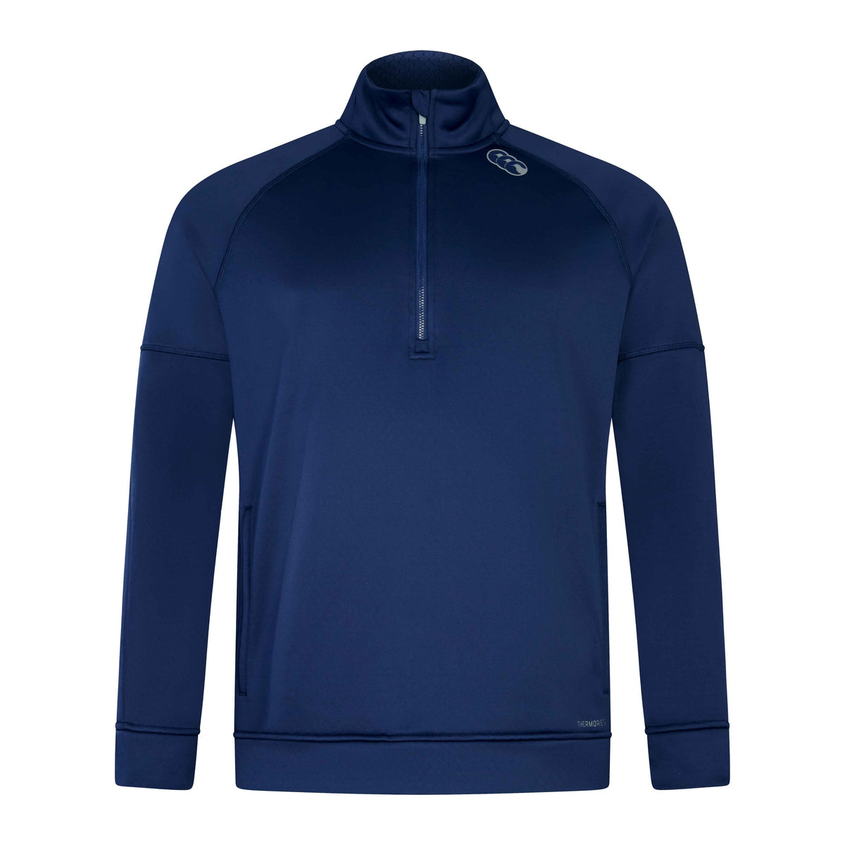 Canterbury Rugby 1/2 Zip Top Thermoreg Fleece Medieval Blue