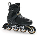 Kingdom GB R40 Rage Inline Roller Skates Black Gold