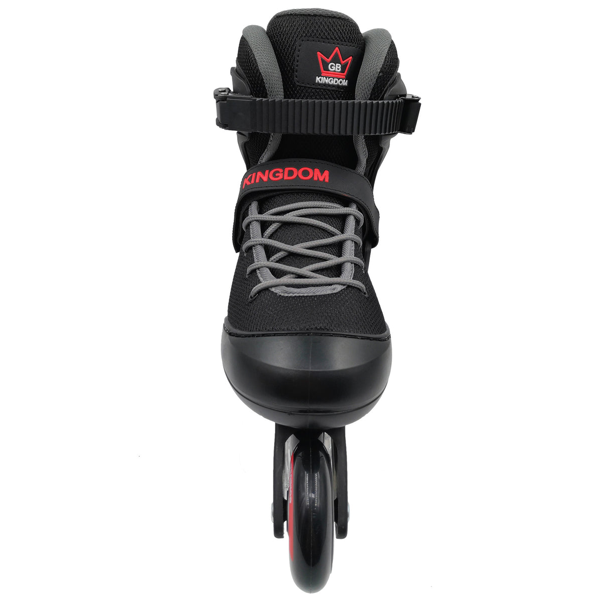 Kingdom GB R40 Rage Inline Roller Skates Black Red