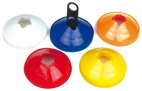 Precision Football Saucer Cones : Set of 50