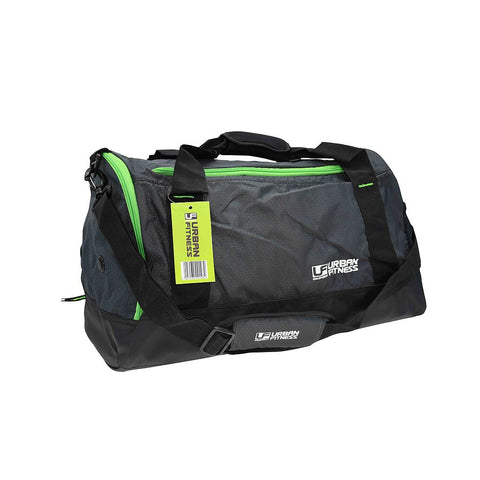 Urban Fitness Small Holdall Bag  Charcoal Black/Green