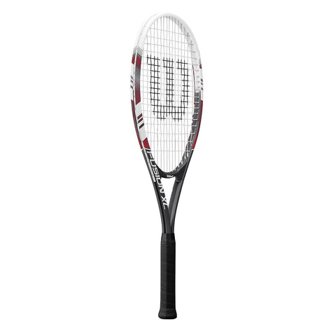 Wilson Fusion XL Tennis Racket Grip 3 White/Red/Black