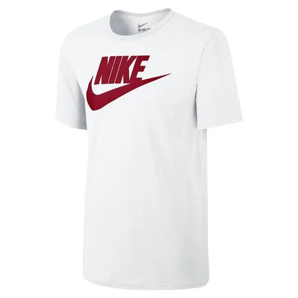 NIKE Logo Graphic Tee Shirt Mens T-Shirt Crew Neck Cotton Casual Sports
