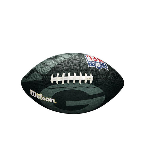 Wilson NFL Team Logo American Football Junior Green Bay Packers